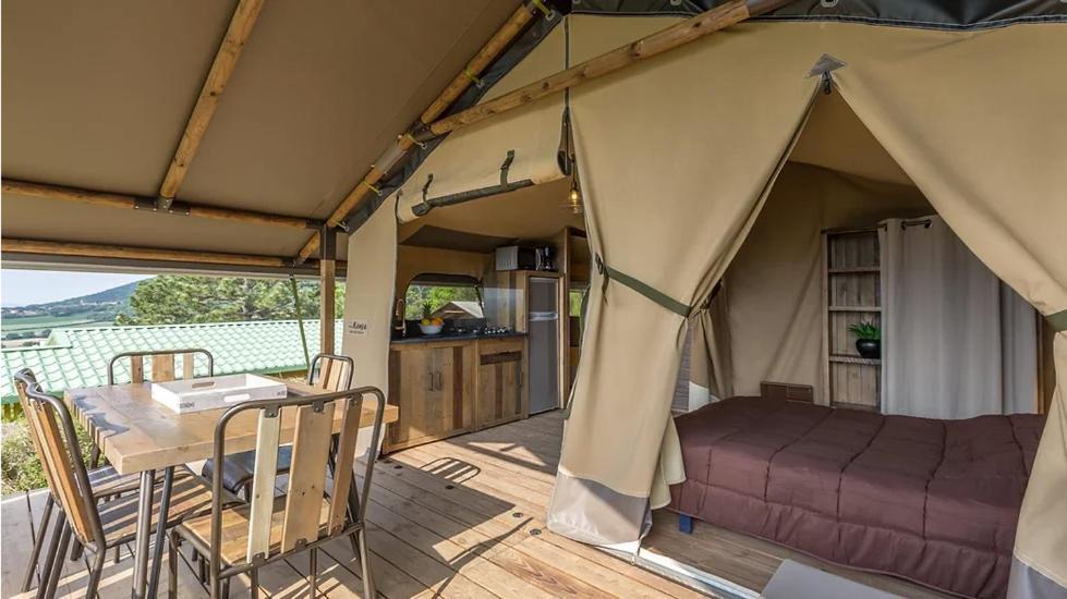 Camping La Vaugelette - Drome Montclar-sur-Gervanne Cameră foto
